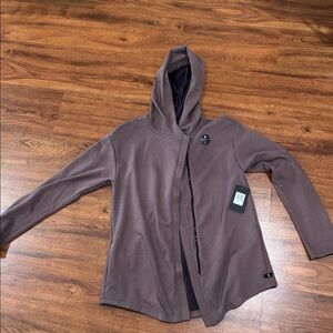 Light purple Hooded Jacket